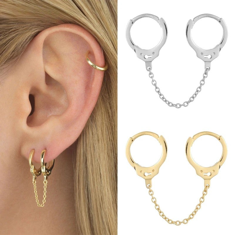 Boucles d’Oreilles Créoles en Or et Argent pour Femmes - Élégance et Originalité