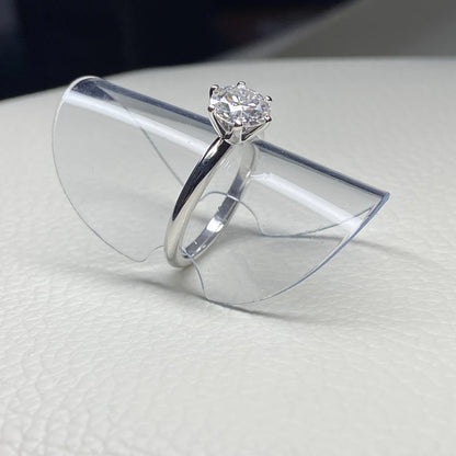 Bague de Fiançailles Meisidian – Un Éclat de Diamant 18K pour un Amour Éternel