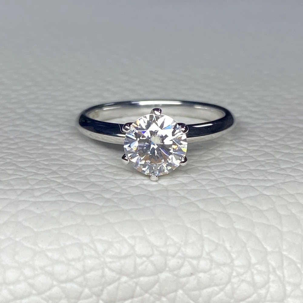 Bague de Fiançailles Meisidian – Un Éclat de Diamant 18K pour un Amour Éternel