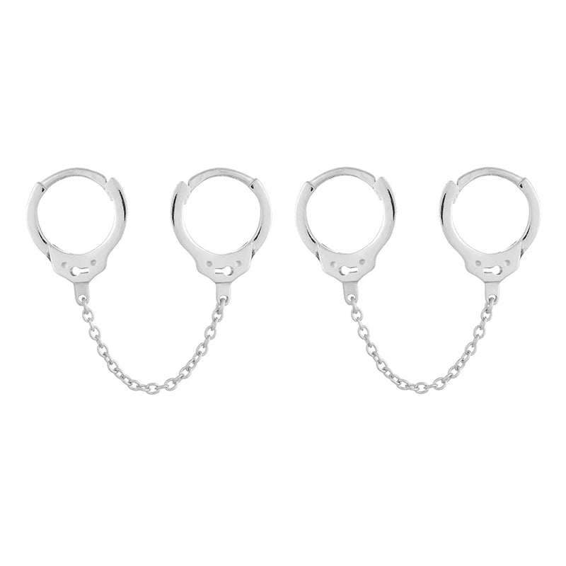 Boucles d’Oreilles Créoles en Or et Argent pour Femmes - Élégance et Originalité