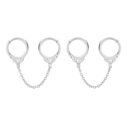 Boucles d’Oreilles Créoles en Or et Argent pour Femmes - Élégance et Originalité